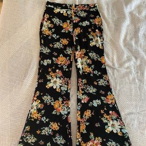 Zara floral pants